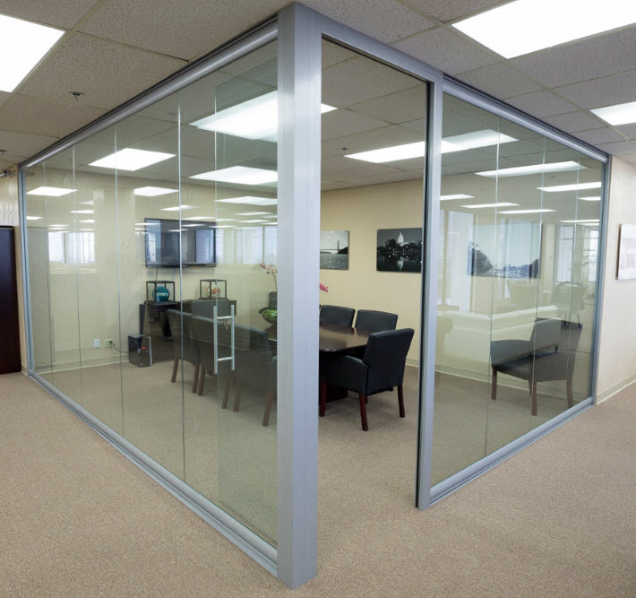 Demountable Glass Wall Conference Room - Take it with you when you move.